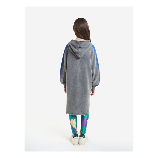 Organic Fleece “Friturday” Dress Grigio chiné