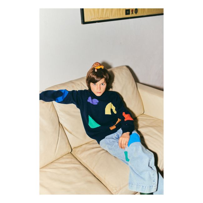 Pullover Playful | Nachtblau