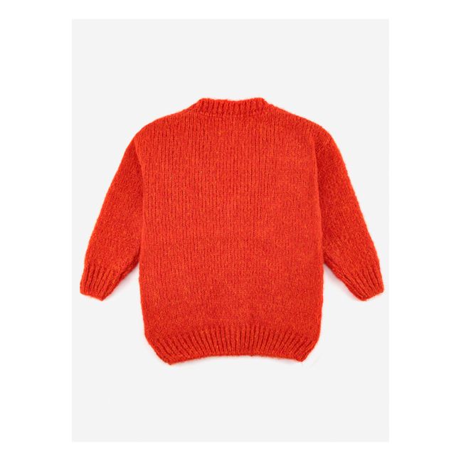 Cardigan Chat Rouge