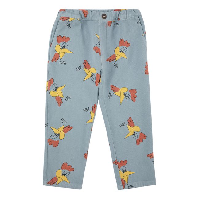 Rooster Trousers Grey blue