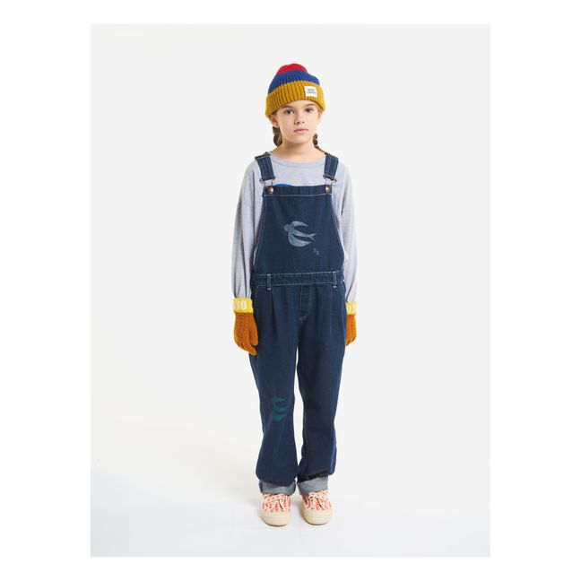 Recycled Cotton Overalls | Denim brut
