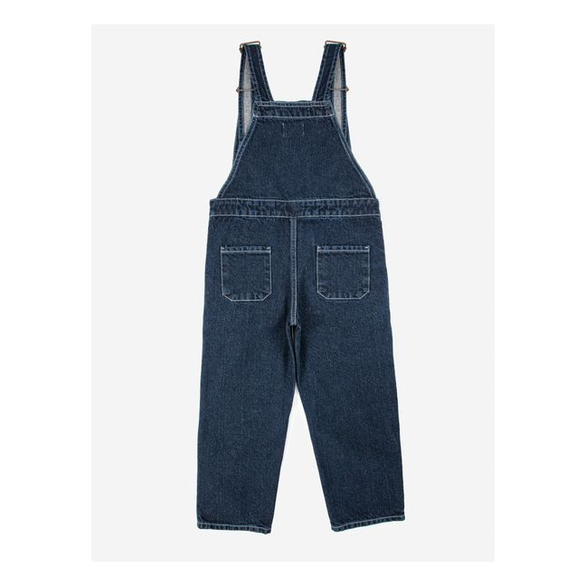 Recycled Cotton Overalls Denim brut