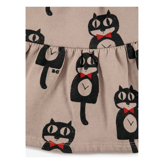 Organic Fleece Cat Skirt | Beige