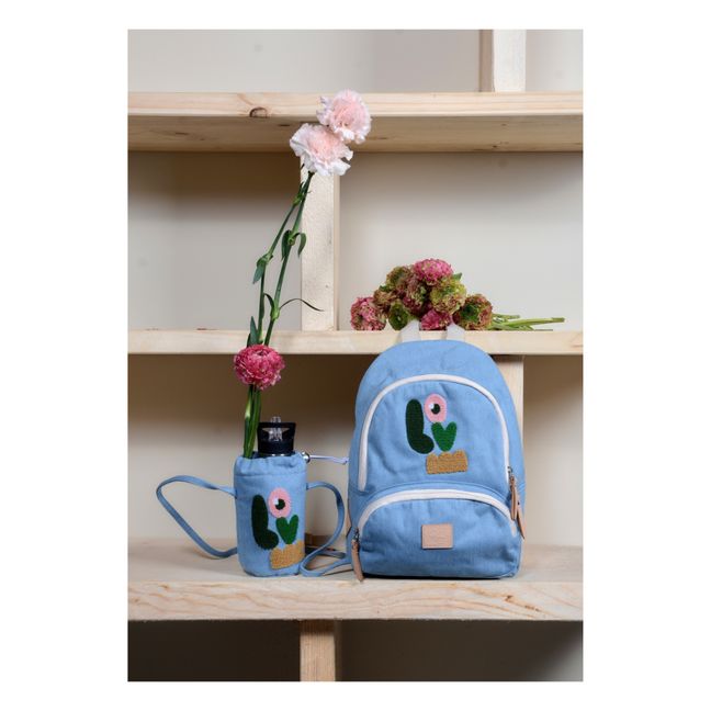 Gourde isotherme Denim Love | Denim clair
