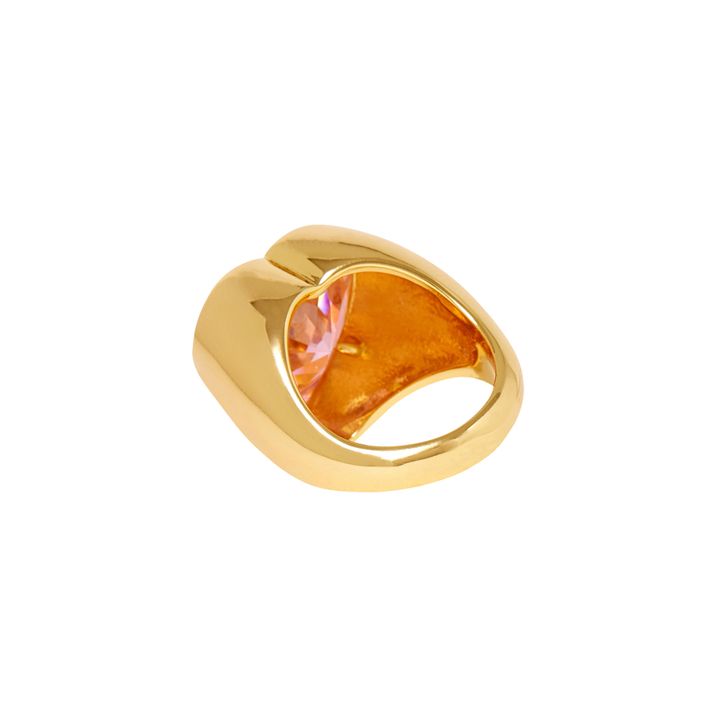 Big Heart Ring | Rosa- Imagen del producto n°2