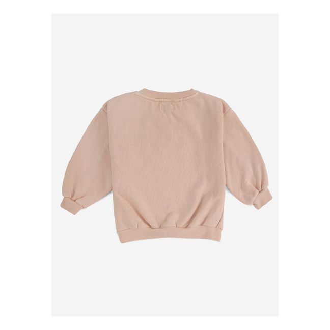 Organic Cotton Rooster Sweatshirt | Beige