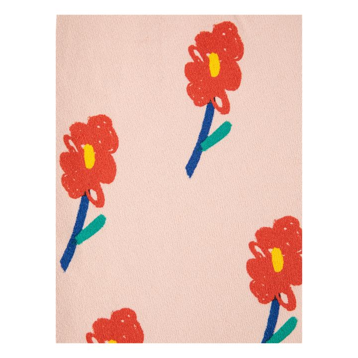 Jogger Coton Bio Fleurs | Rose pâle- Image produit n°6