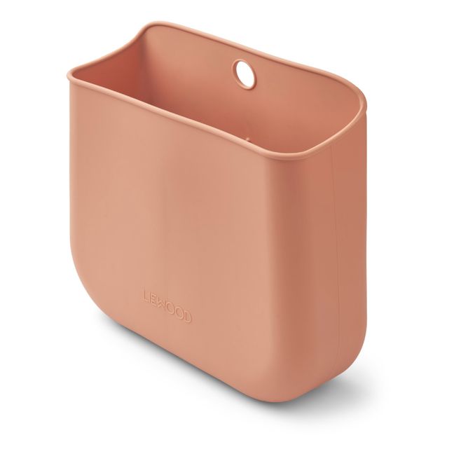 Rangement pour le bain Moss en silicone | Rose
