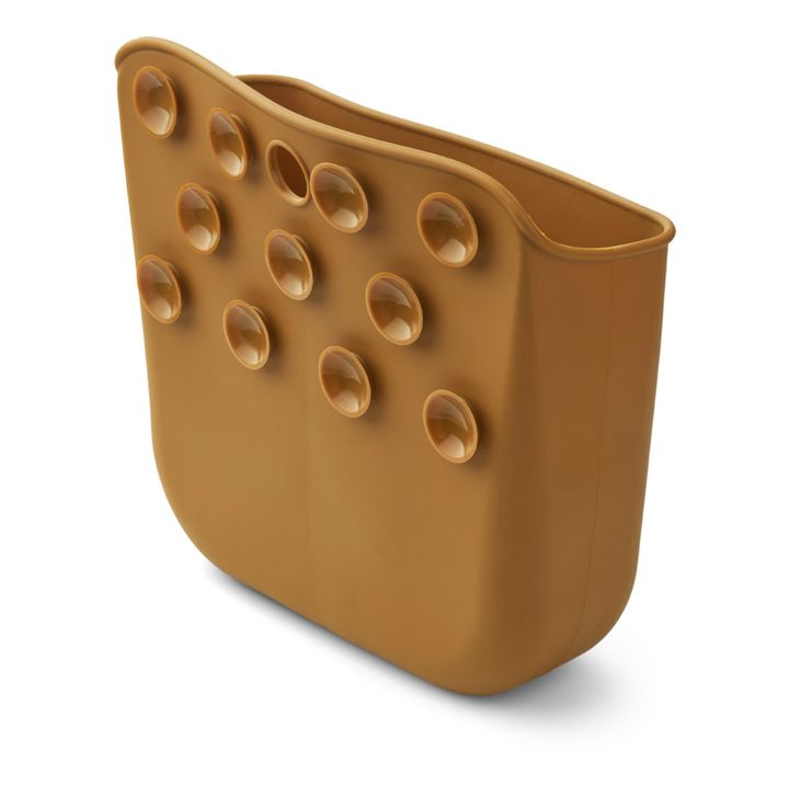 Rangement pour le bain Moss en silicone | Caramel- Image produit n°2
