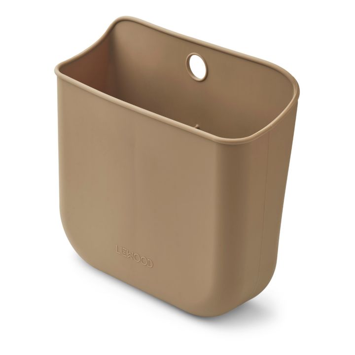Moss Silicone Bath Storage Container | Beige- Product image n°0