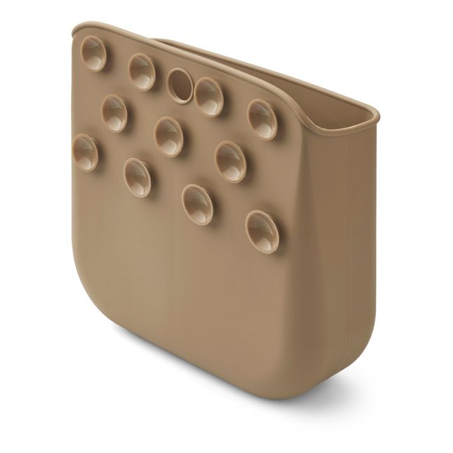 Almacenamiento de silicona Moss para el baño | Beige