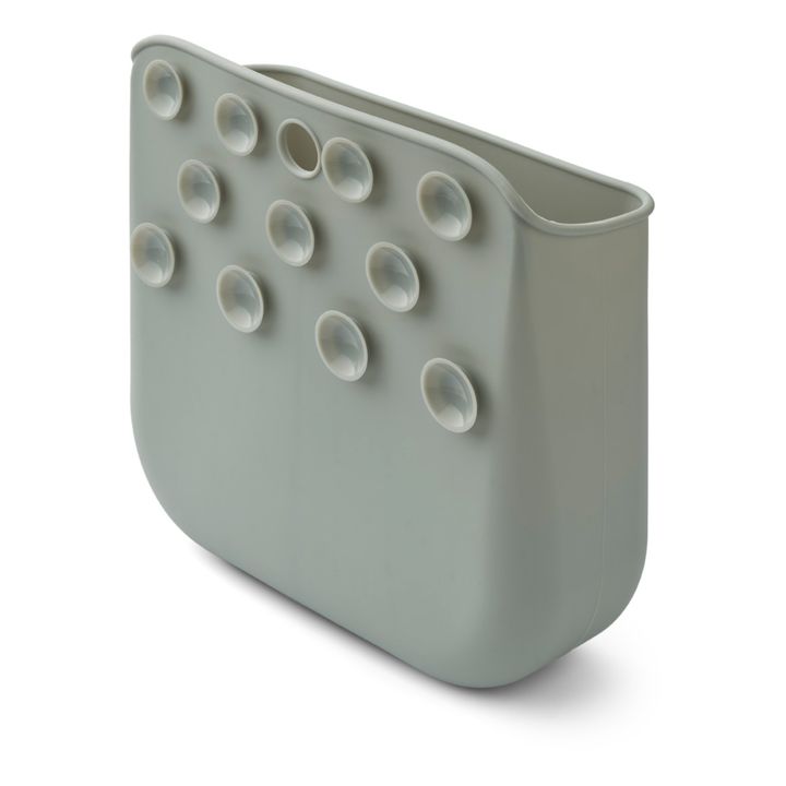 Moss Silicone Bath Storage Container | Blue- Product image n°1