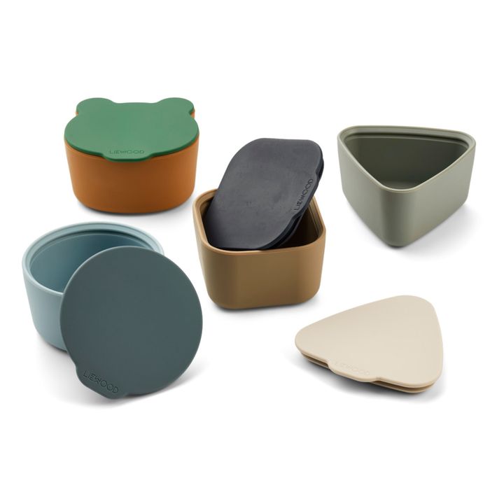 Mini Toto Silicone Bowls - Set of 4 | Azul- Imagen del producto n°0