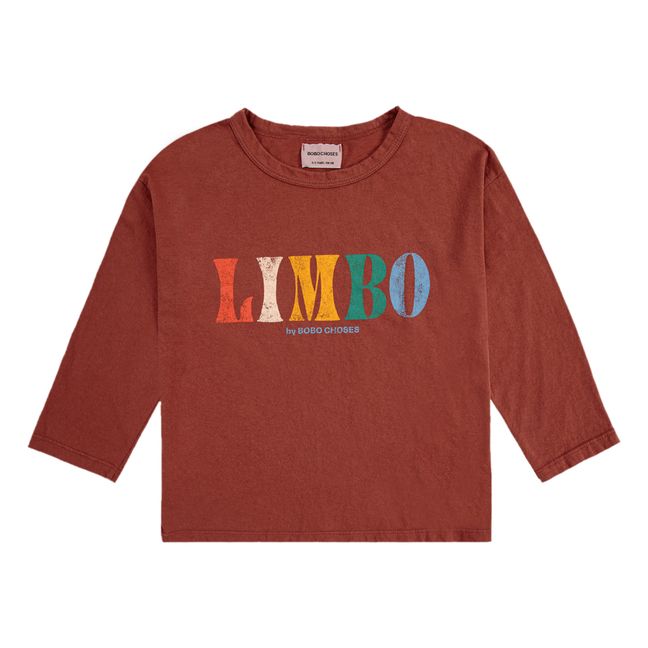 Organic Cotton Limbo T-shirt | Rostfarben
