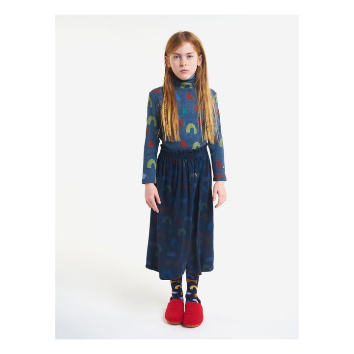 Unterziehpullover gerippt | Graublau- Produktbild Nr. 2