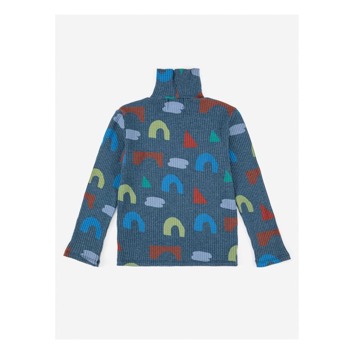 Unterziehpullover gerippt | Graublau- Produktbild Nr. 7