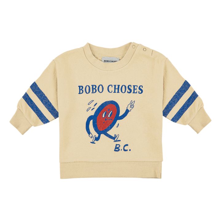 Bobo Choses Felpa Gatto Verde - 100% Cotone Bio unisex (bambini)