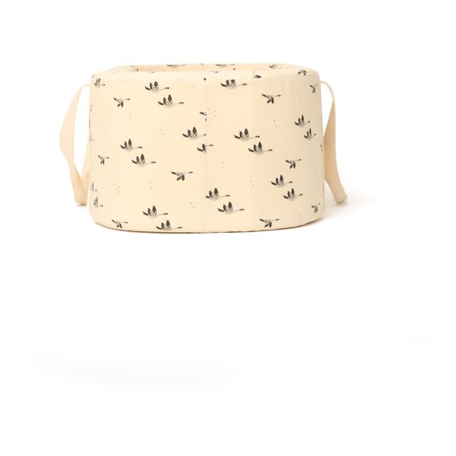 Kuko Moses Basket - Goose Print by Rose in April | Arena