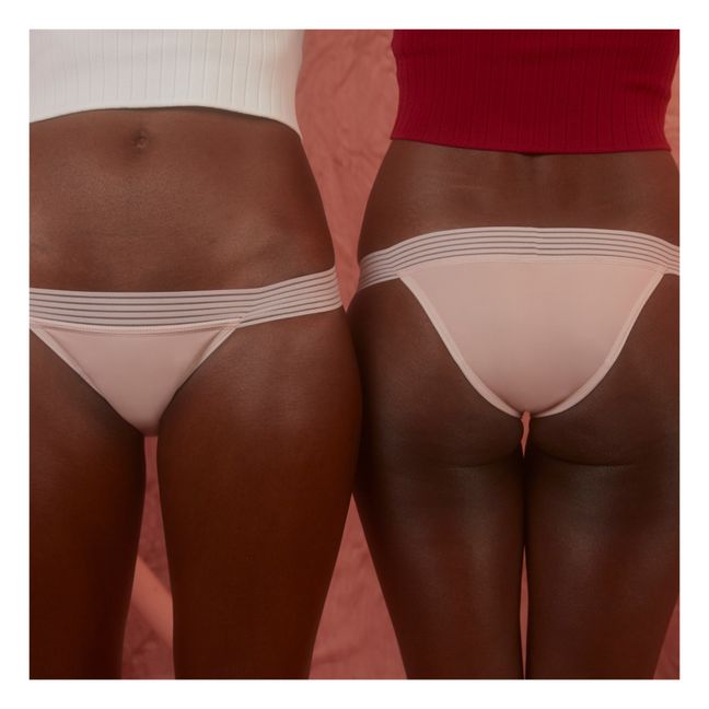 Culotte Menstruelle Tanga - Flux Léger | Rose