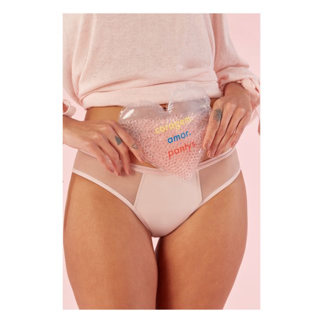 Culotte Menstruelle Taille Haute - Flux Abondant | Rose