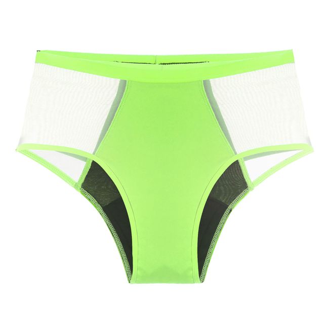 High-Waisted Period Briefs - Heavy Flow | Green