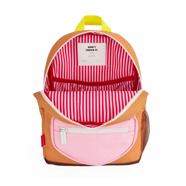 Mini Recycled Polyester Backpack Orange