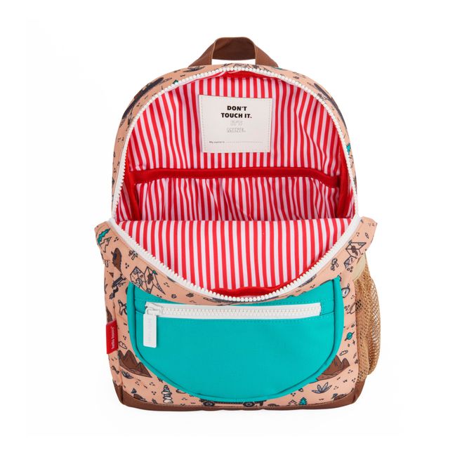 Road Trip Recycled Polyester Backpack | Kamelbraun