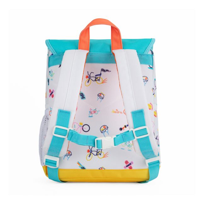 Cool Ride Recycled Polyester Backpack White