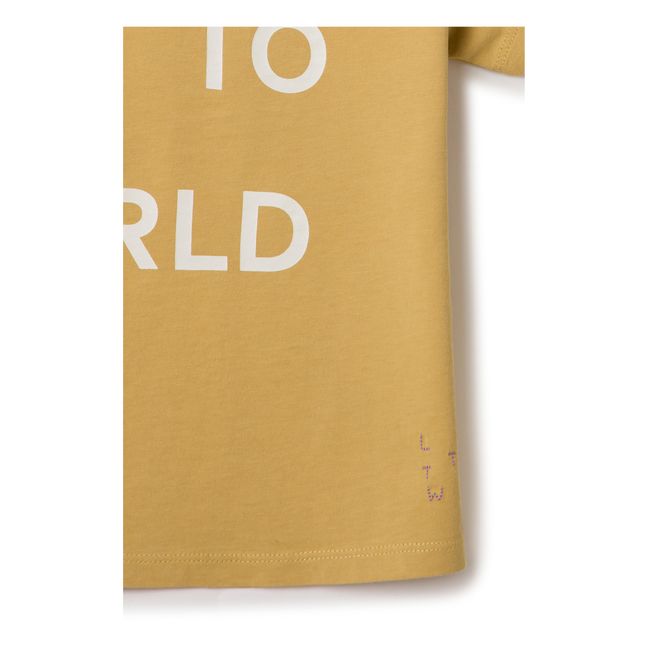 Letter to the World T-shirt Giallo