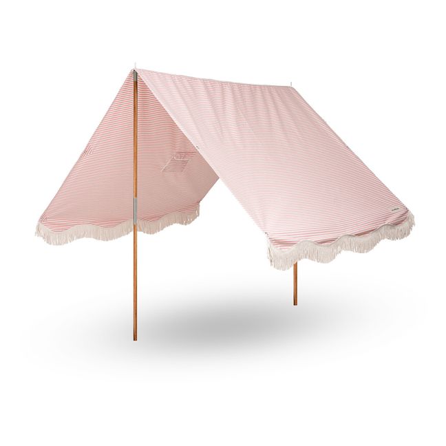 Premium Fringe Beach Tent | Pink