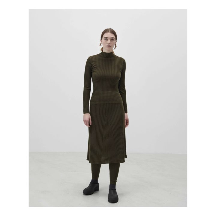 Pull Col Roulé Noir MIA RUBINI En Laine Vierge - Taille 42, Neuf Avec étiquette (valeur 89€)