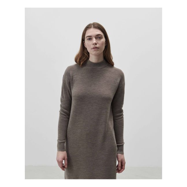 Merino Wool Dress - Women’s Collection - Topo
