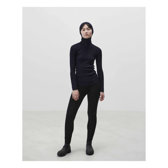 Merino Wool Leggings - Women’s Collection- Nero