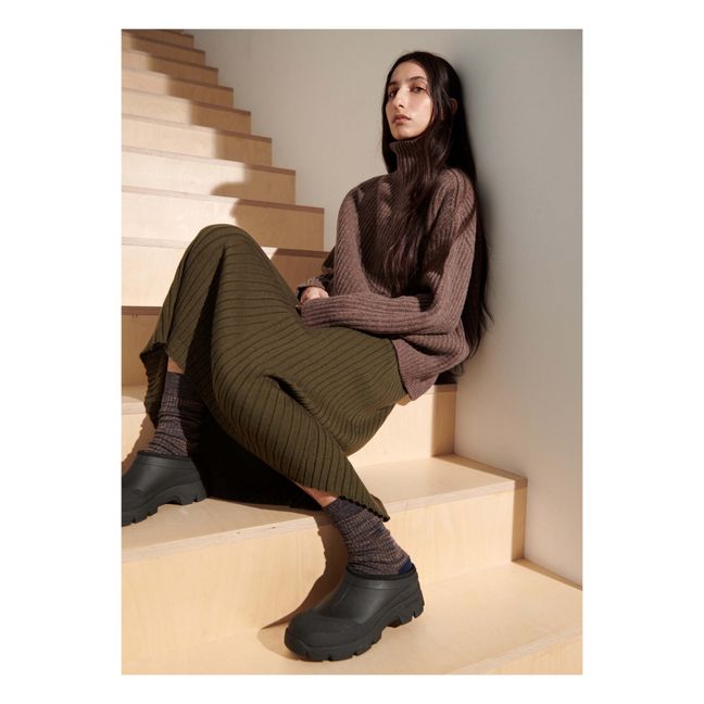 Wool Blend Socks - Set of 2 - Women’s Collection - Marrón
