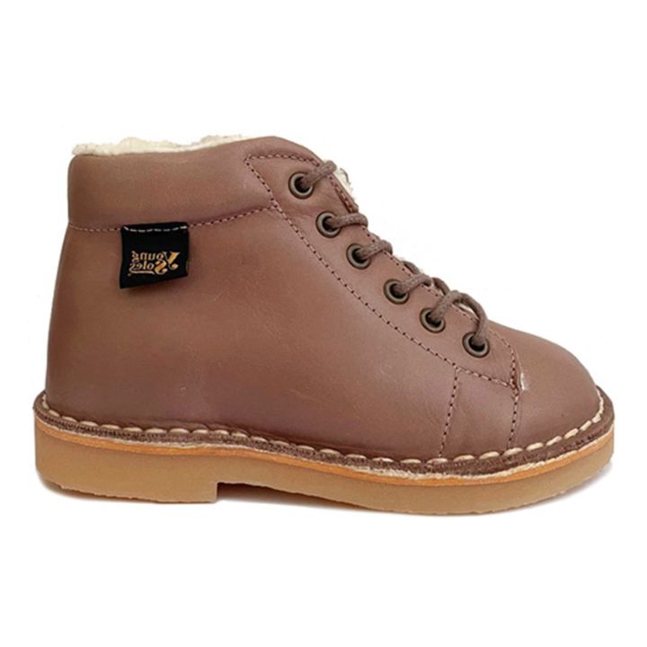 Fletcher Fleece-Lined Boots | Pink- Product image n°0