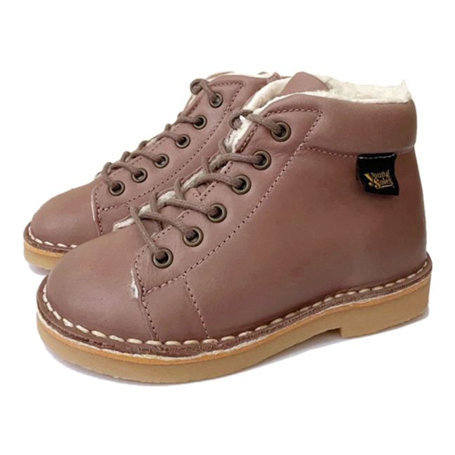 Fletcher Fleece-Lined Boots Pink