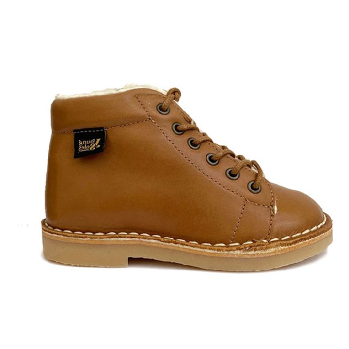 Fletcher Fleece-Lined Boots | Camel- Product image n°0