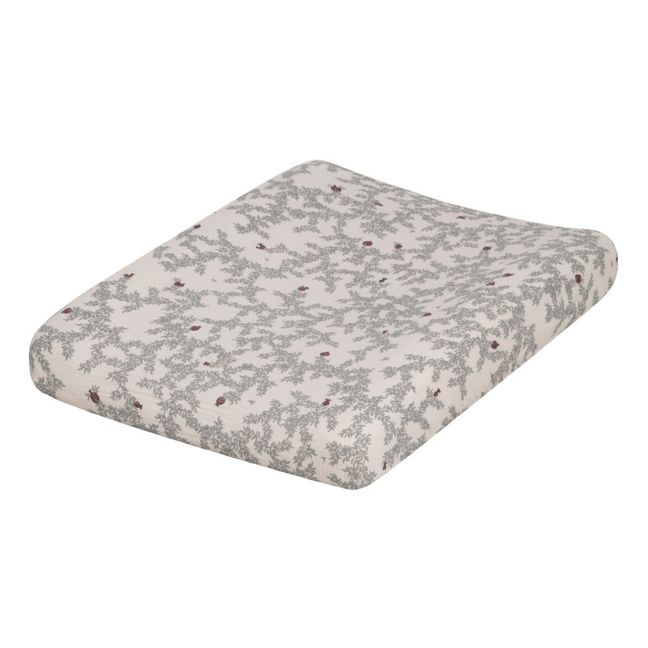 Pomegranate Changing Mat Cover | Beige