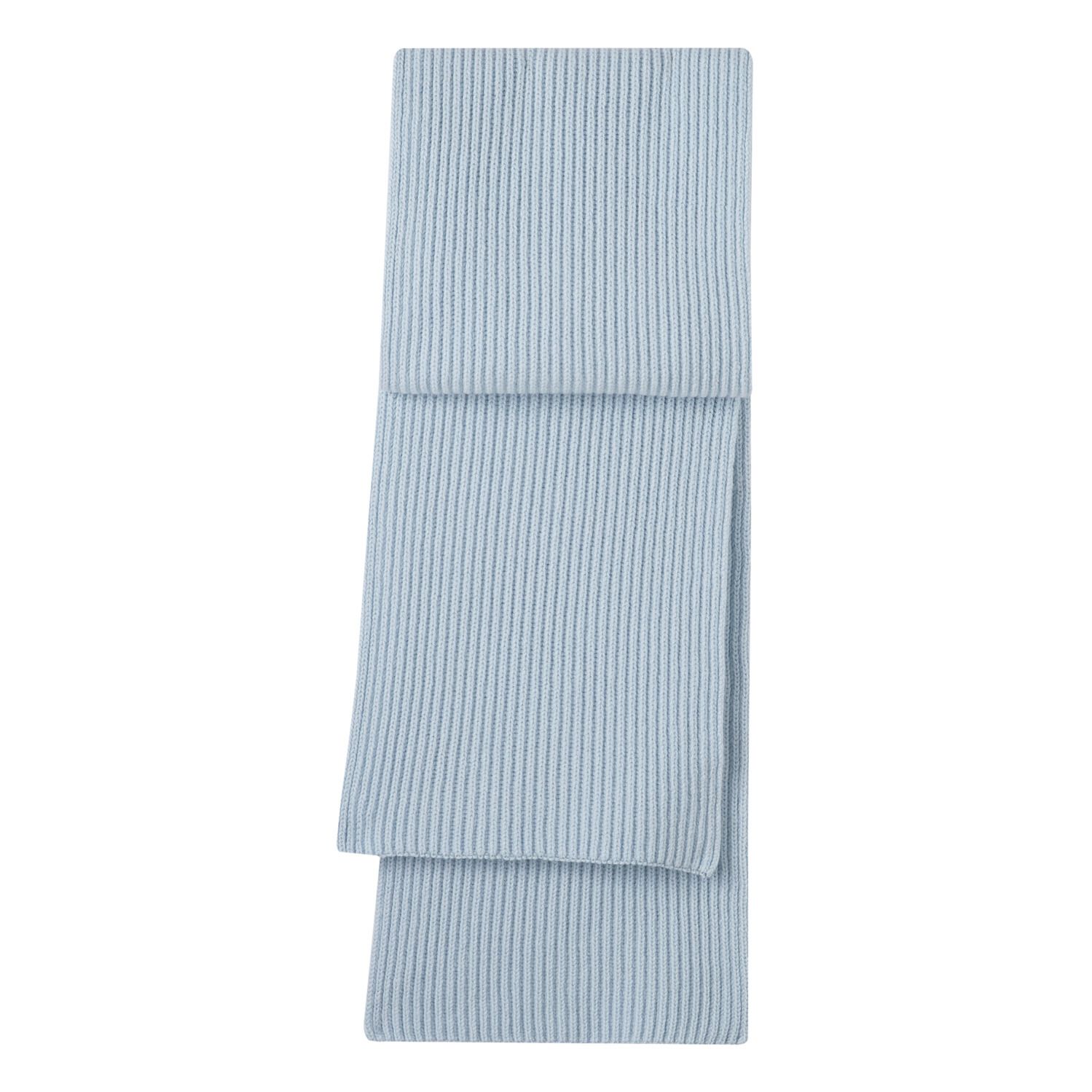 Camille Merino Wool Scarf | Light Blue