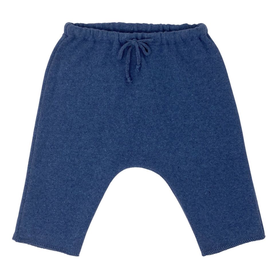 Knit Harem Pants Navy blue- Product image n°0