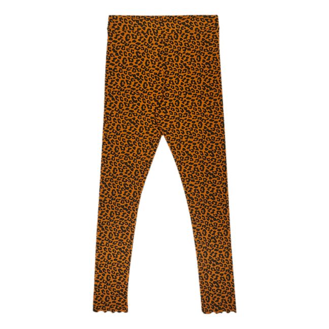 Betsy Leopard Print Leggings | Camel