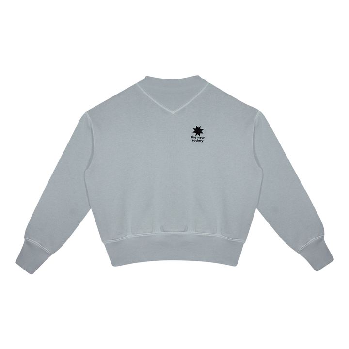 BCI Cotton Logo Sweatshirt | Navy blue- Product image n°0