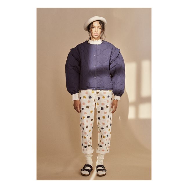 Colette Organic Cotton Jacket - Women’s Collection - Blu marino