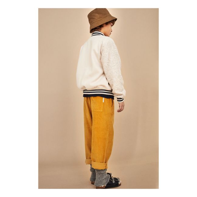 Jerome Organic Cotton Trousers | Mustard