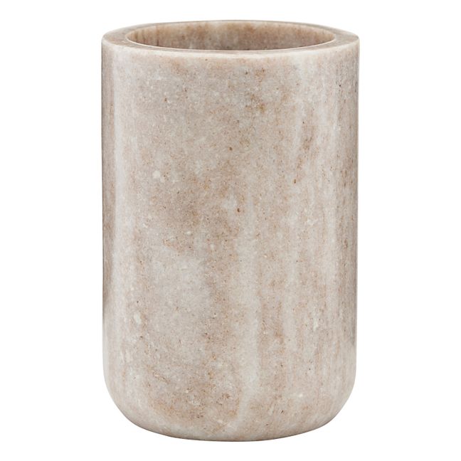 Vaso, in marmo | Beige