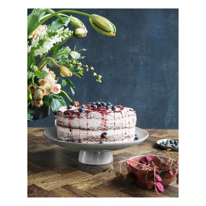 Rustic Cake Plate Blu- Immagine del prodotto n°1