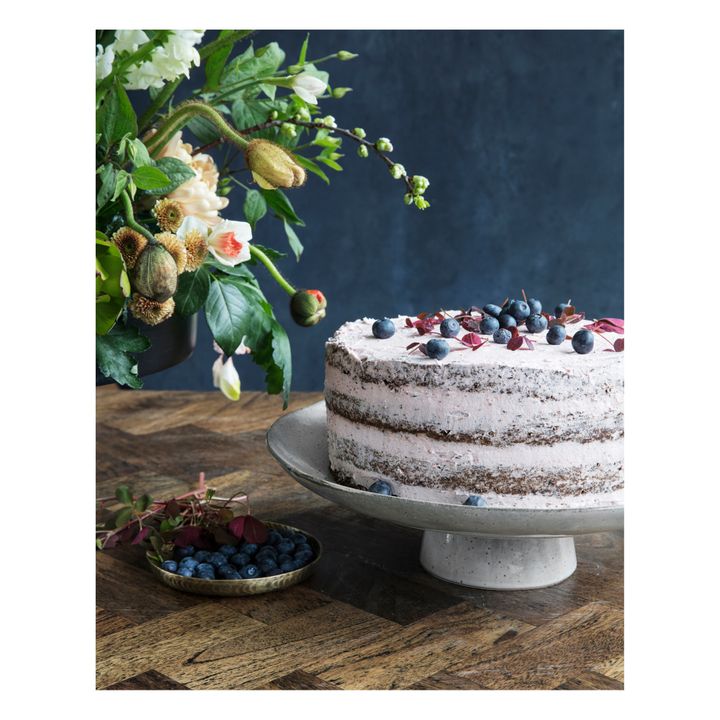 Rustic Cake Plate Blu- Immagine del prodotto n°3