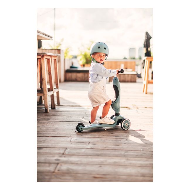 2-in-1 Scooter | Grey blue