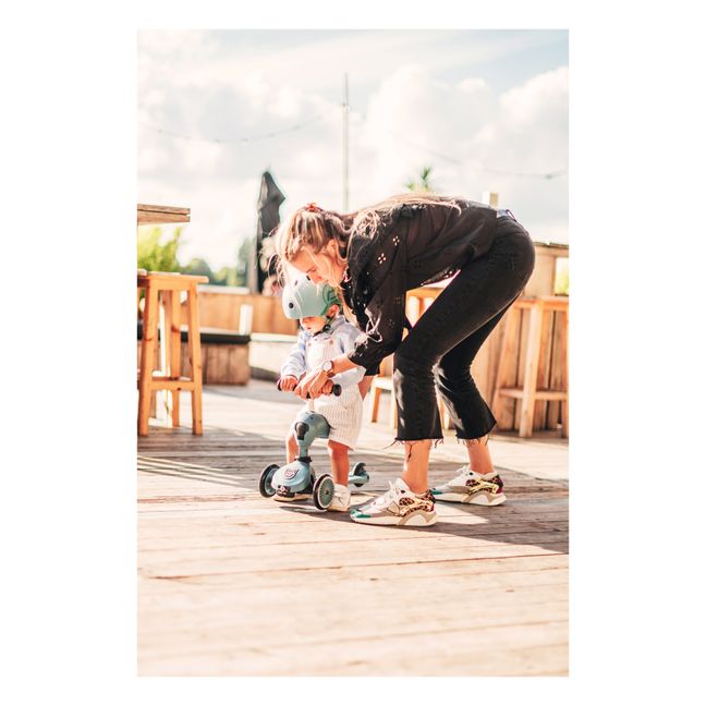 Trottinette 2 en 1 | Bleu gris