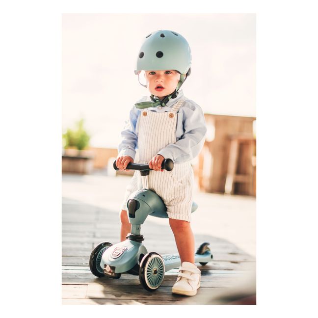 Helm | Graublau